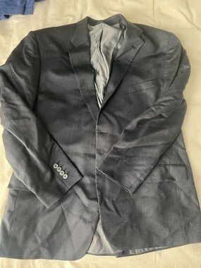 Men's Black Sport Coat Blazer - Classic Tailored Style